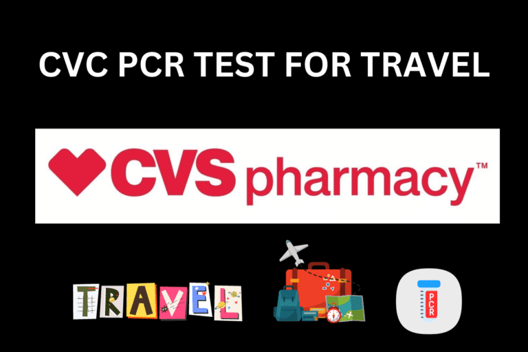 cvs pcr test for travel