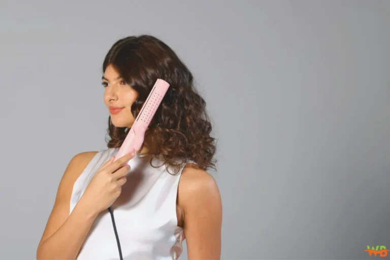 Straightener with Brush