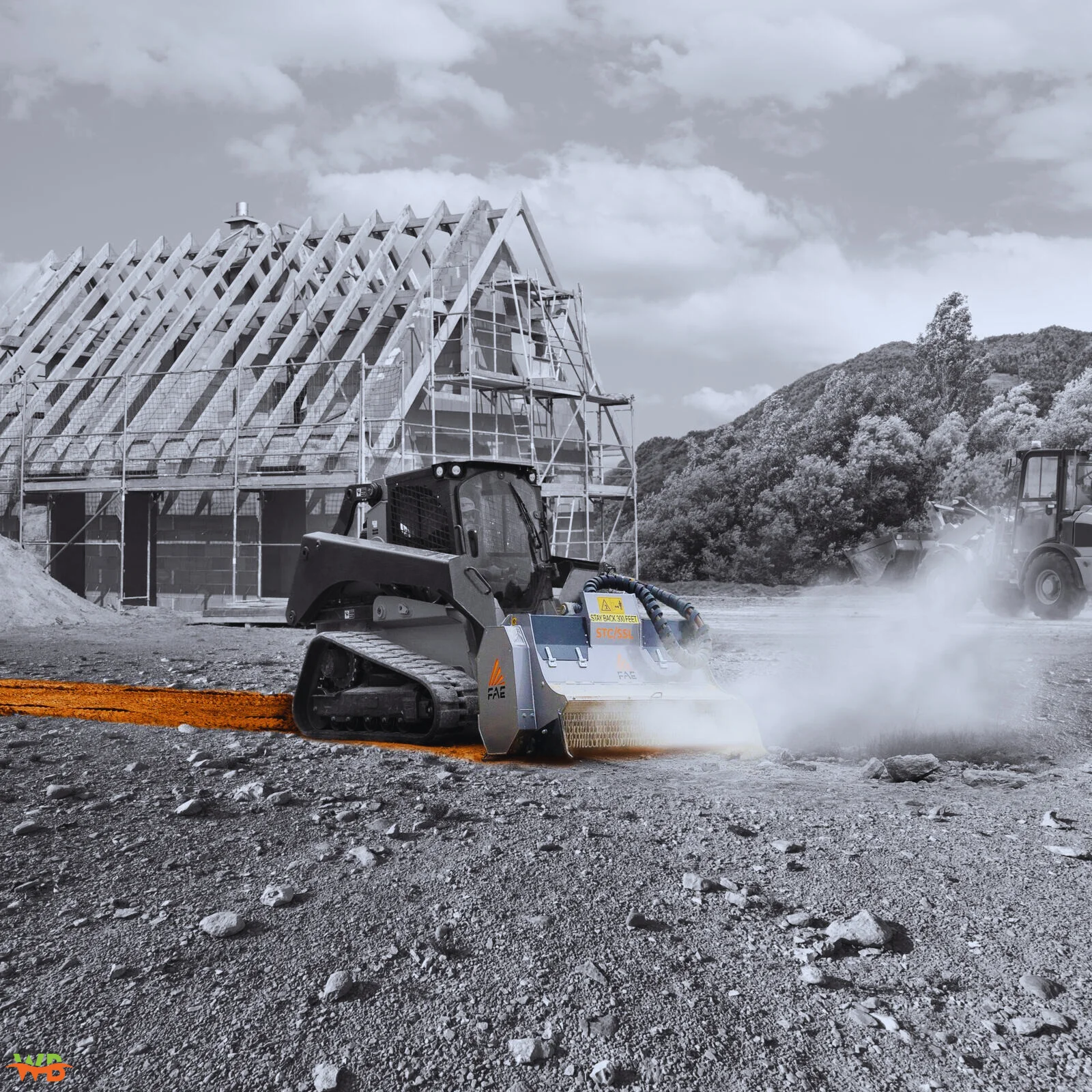 Skid Steer Rock Crushers