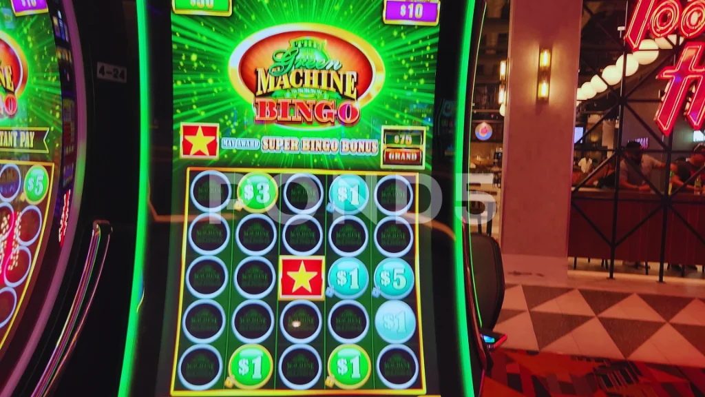 green machine slot game