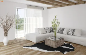 L shaped couch