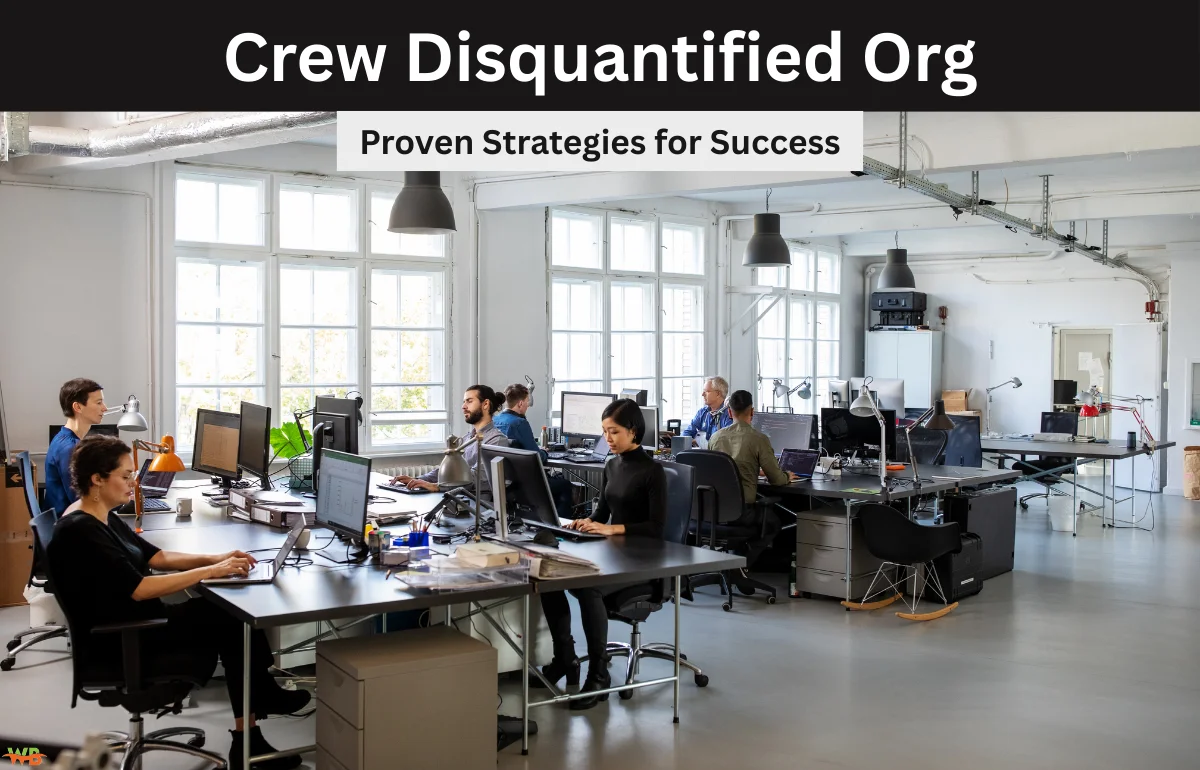 Crew Disquantified Org