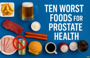 Ten Worst Foods for Prostate Health to Avoid Now ten worst foods for prostate health