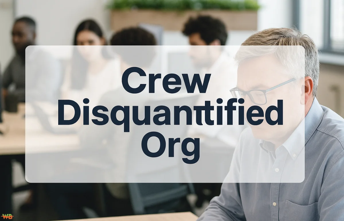 Crew Disquantified Org
