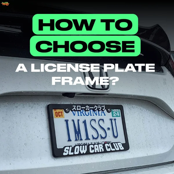 License Plate Frame