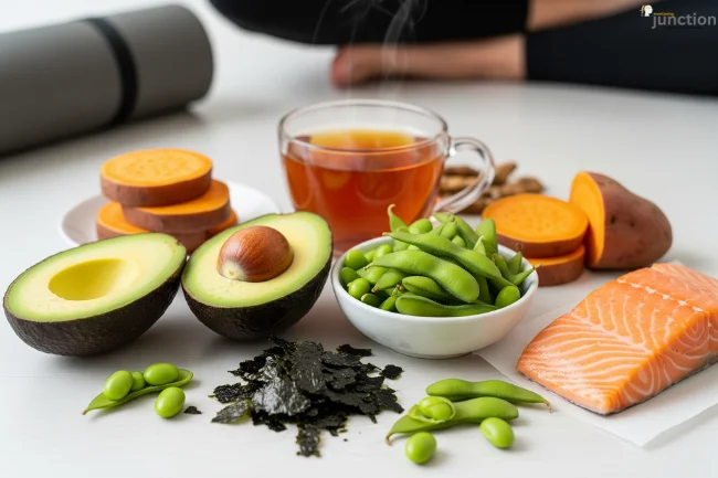 Healthy fats and nutritious foods to help reduce vaginal dryness with lubricants support for women’s wellness