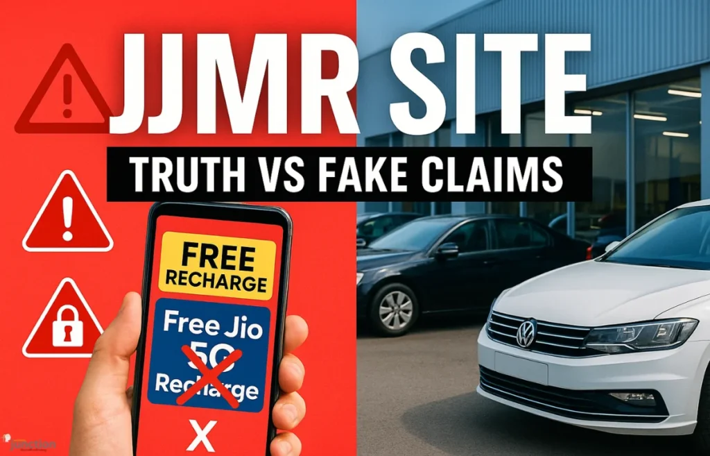 JJMR Site explained – truth vs fake recharge scams with real UK car business