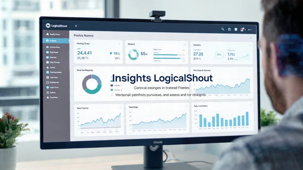 Insights LogicalShout Dashboard - Real-Time Data Analytics for Smarter Decisions