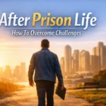After Prison Life journey showing a former inmate walking toward a hopeful future and new opportunities