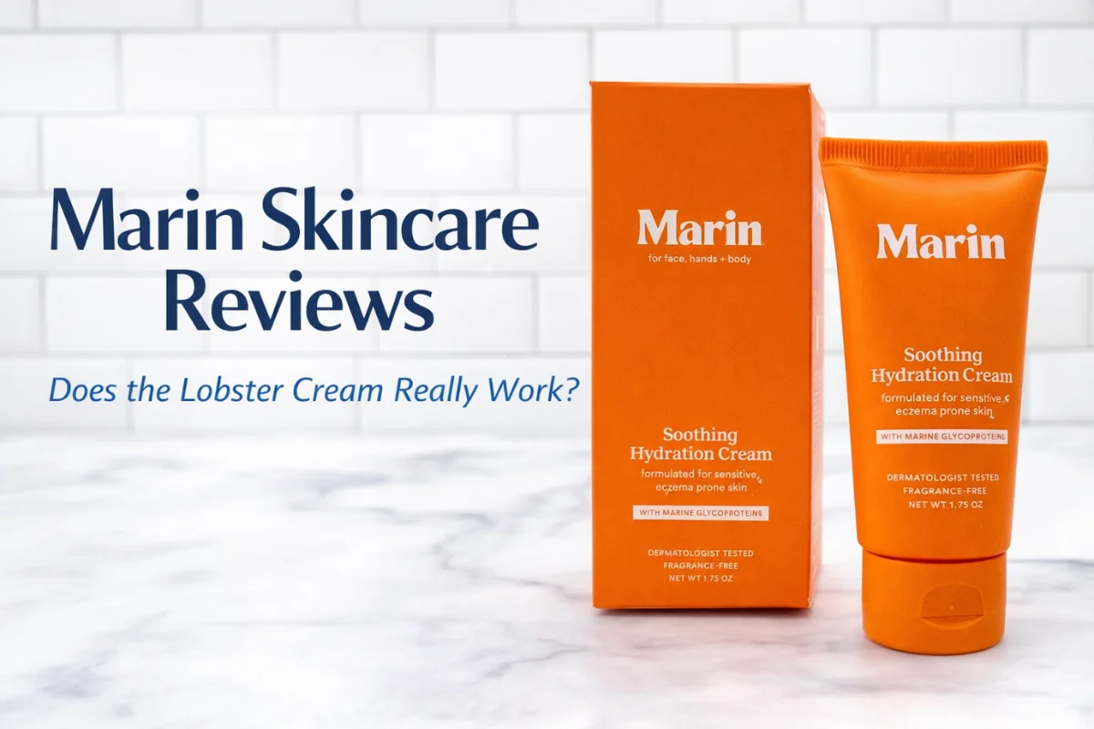 Marin Skincare reviews featuring Soothing Hydration Cream for sensitive, eczema-prone skin