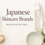 Japanese Skincare Brands featured image showcasing minimalist Japanese beauty products with a clean, elegant, and calming aesthetic