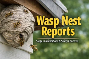 Wasp Nest Reports Hit Record Highs Nationwide Wasp Nest