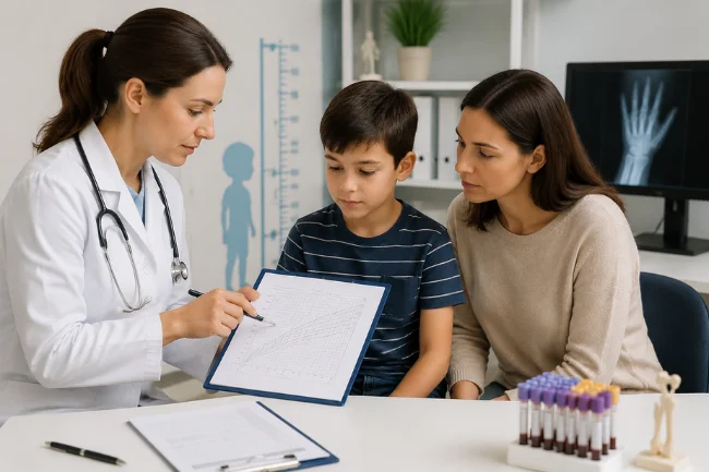 How Doctors Evaluate Growth HGH assessment pediatric consultation