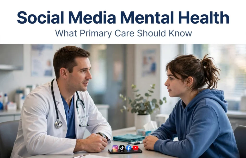 Social Media Mental Health consultation between doctor and teenage patient