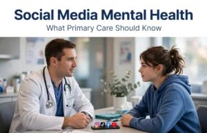 Social Media Mental Health consultation between doctor and teenage patient