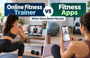 Online Fitness Trainer vs Fitness Apps comparison