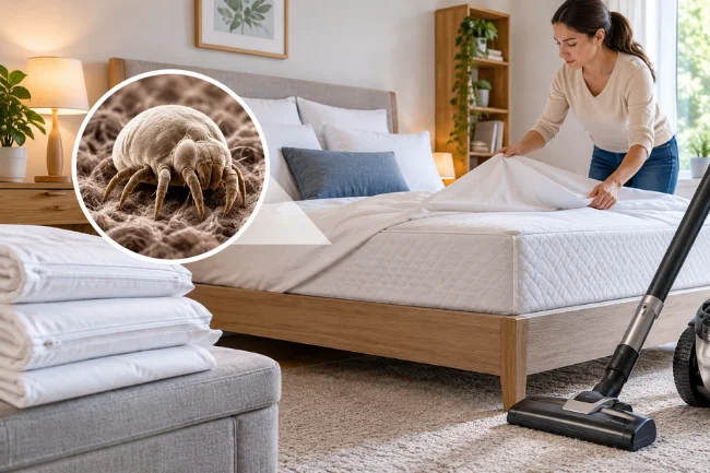 Reduce dust mites for better indoor air quality for asthma