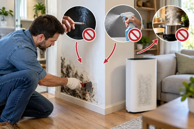 How to improve indoor air quality for asthma with source control